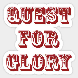 Quest for glory. Sticker